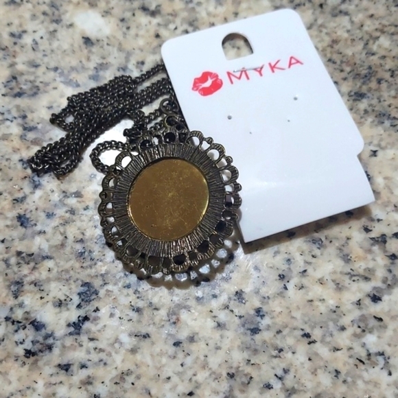 Women's Leopard Antique Gold Vintage Necklace Pendent Chain Necklace - Picture 3 of 10